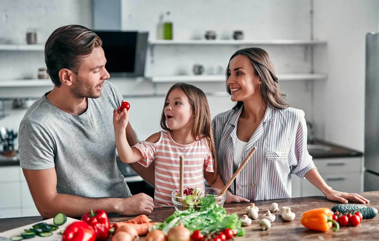 A North Jersey family at home