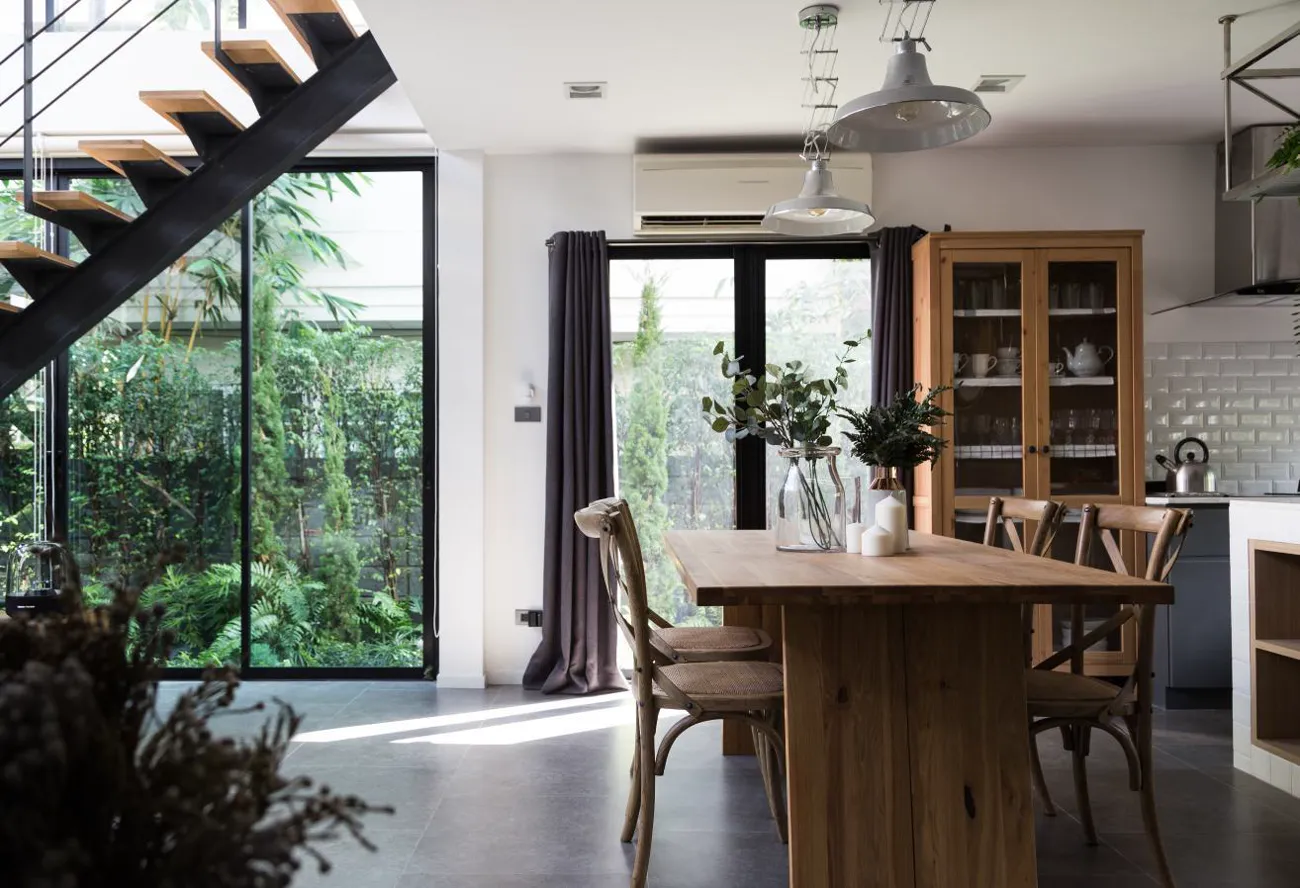 A comfortable, conditioned living space